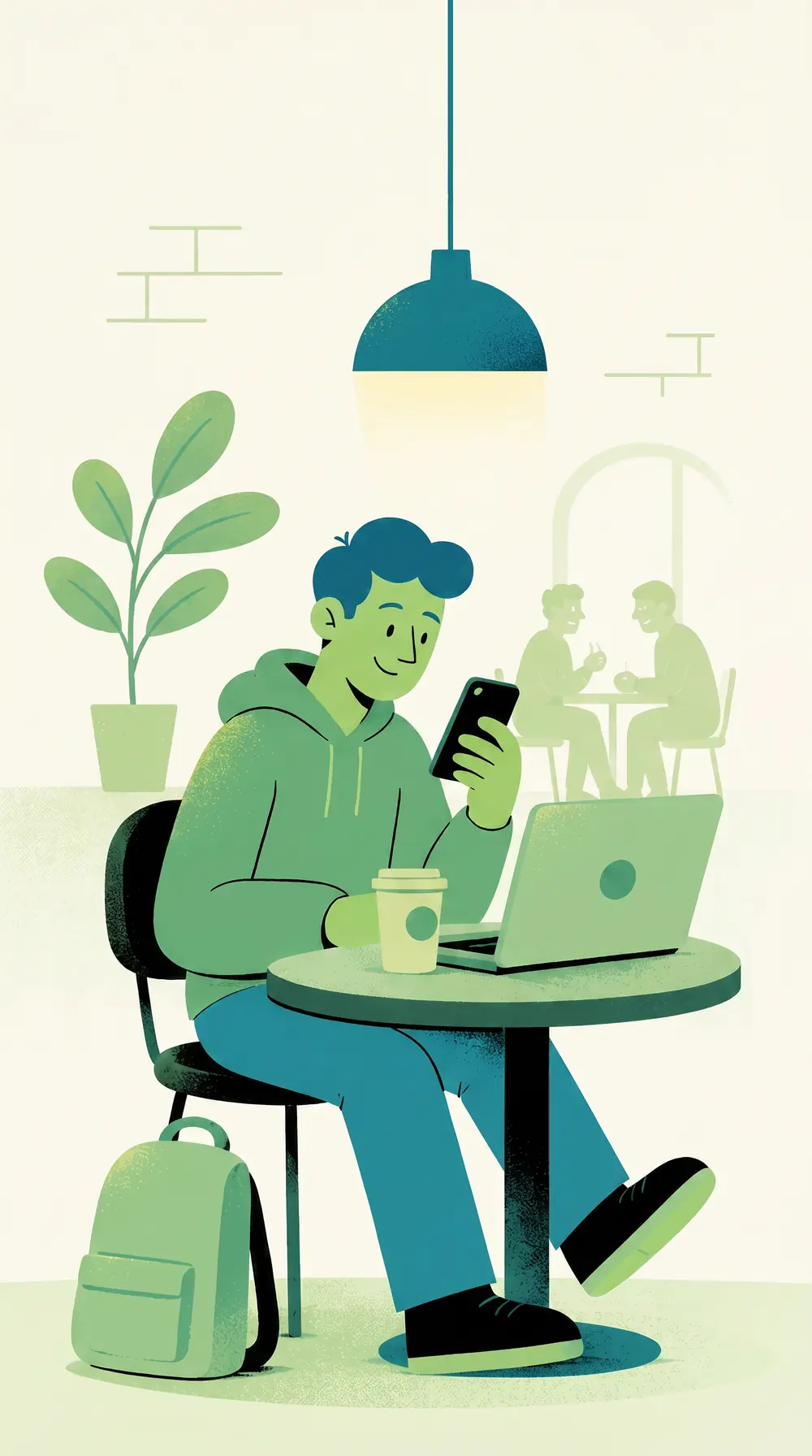 Light sanitization mode illustration
